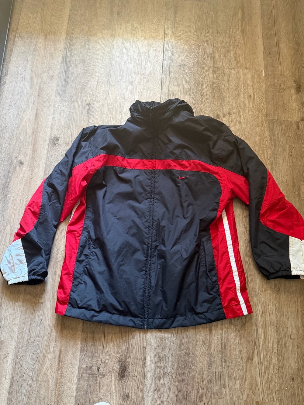 Nike Kids Xl Black, Red & White Sport Jacket
